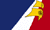 Le drapeau franco-terreneuvien  - The Franco-Newfoundland flag 